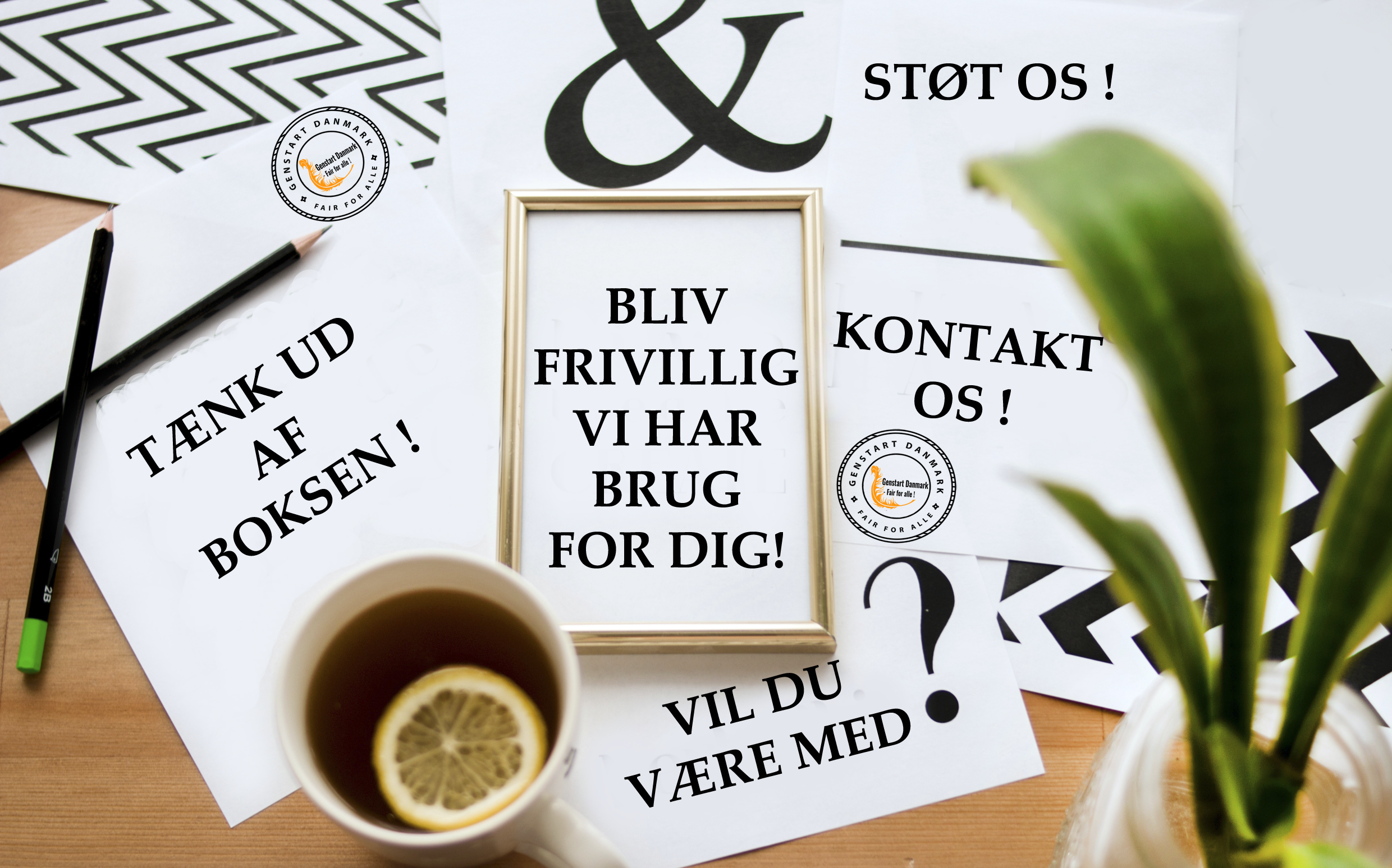 Gebstart Danmark - Bliv Frivillig