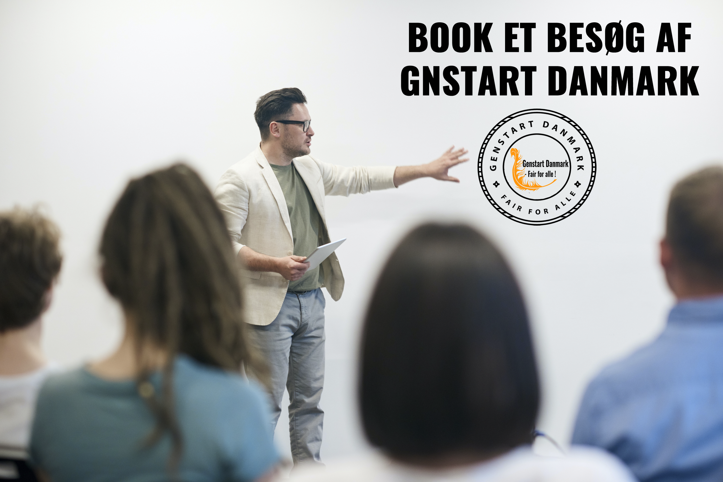 Book et besøg af Genstart Danmark